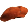 thumbnail image 2 of CoCopeaunts Newsboy Cap Vintage French Artist Berets Soft Warm Woolen Button Design Stylish Painter Beret Hats Cover Head Caps, 2 of 7