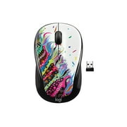 Logitech M325S Wireless Mouse Celebration, Black, Black