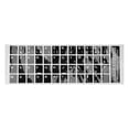 thumbnail image 1 of White Letters French Azerty Keyboard Sticker Cover Black for Laptop PC, 1 of 5