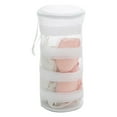 thumbnail image 2 of Sac de Lavage Sac de Séchage pour Chaussures en Maille Sac Rond pour Machine à Laver Sac d'Entretien pour Chaussures avec Fenêtre Transparente et Éponge Filet à Lessive Réutilisable (Blanc, 1 Pce) par JASKFLY, 2 of 5