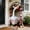 AD, variant on 23 Inch Baseball Porch Goose Outfit, Baseball Ball Print Porch Goose Costume Fits 23" Large Cement Goose Statue, Lawn Geese Clothes for Outdoor Patio Yard Garden Decor