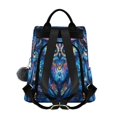thumbnail image 2 of FORMRS Women's Travel Backpack Purse Anti-Theft Hidden Pockets Casual Shoulder Bag, Blue Owl Pattern, 2 of 7