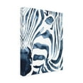 thumbnail image 2 of Victoria Borges 'Indigo Zebra II' Canvas Art, 2 of 3