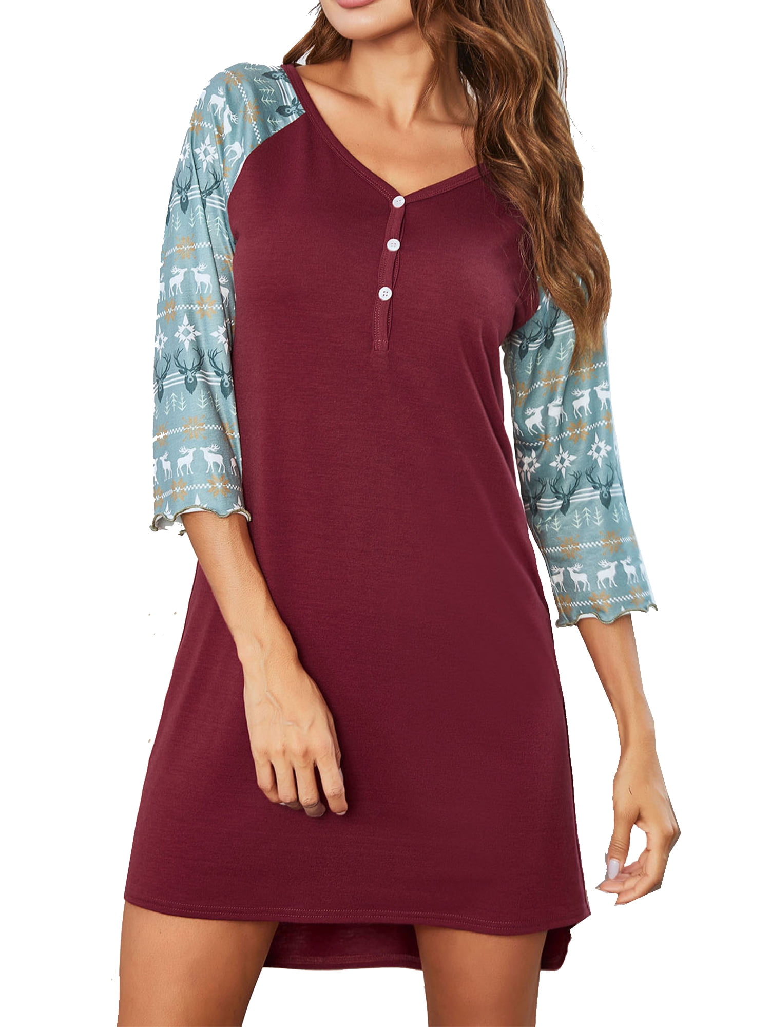 pajama dress walmart
