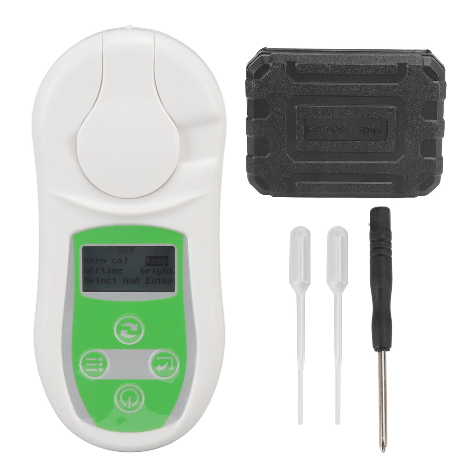 Brix Meter Refractometer 0‑32％, Portable Handheld Brix Reader Tester