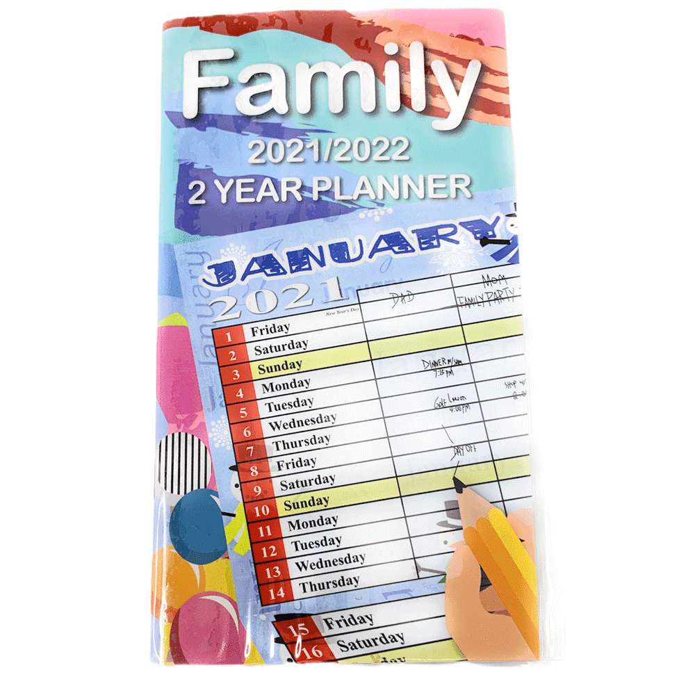 Regent 2021-2022 Small 2-Year Pocket Planner Calendar (Family Planner) - Walmart.com - Walmart.com