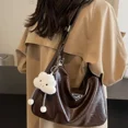 thumbnail image 2 of Nueva oferta de bolsos de hombro de moda para mujer, bolso de mano retro moderno, bolso de cubo para mujer, bolso cruzado de piel sintética de gran capacidad para mujer, 2 of 5