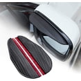 thumbnail image 1 of 2 protectores de lluvia para espejo retrovisor, protector de humo, espejo lateral universal de fibra de carbono, ceja de lluvia para coches, accesorios de cubierta de espejo retrovisor (fibra de carbono) esquí esquí Gafas de esquí, 1 of 5