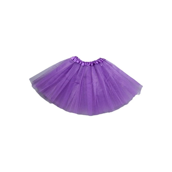 WomensAdu1t80s Vintage Tulle Skirt Layered Short Tutu Vintage Petticoat Solid Color Layered Mesh Ballet Mini Dress
