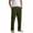 Army Green, variant on Workout Pants for Men Full Length Stretchy Drawstring Elastic Waist Lightweight Summer Outdoor Athletic Pants with Pockets