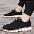 thumbnail image 4 of Men's Casual Dress Shoes Fashion Walking Sneakers Mesh Business Oxfords Work Lightweight Soft Sole, 4 of 7