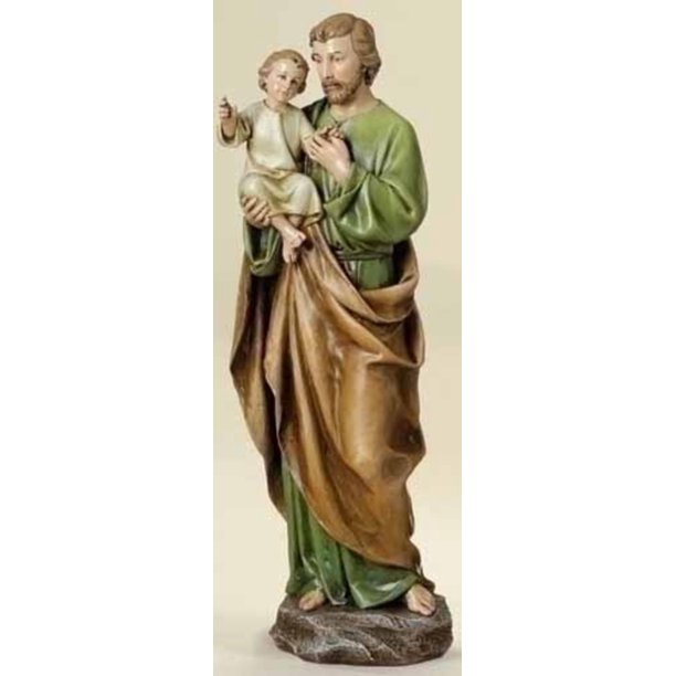 14" Joseph's Studio Renaissance Collection St. Joseph with Baby Jesus