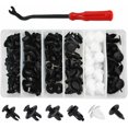 thumbnail image 4 of Clips de remache de plástico 100 piezas Clips de plástico para automóviles Clips de Peugeot Clips de ajuste del cuerpo con herramienta de extracción Clips universales para automóviles para paneles de puertas de automóviles esquí esquí Gafas de esquí, 4 of 5