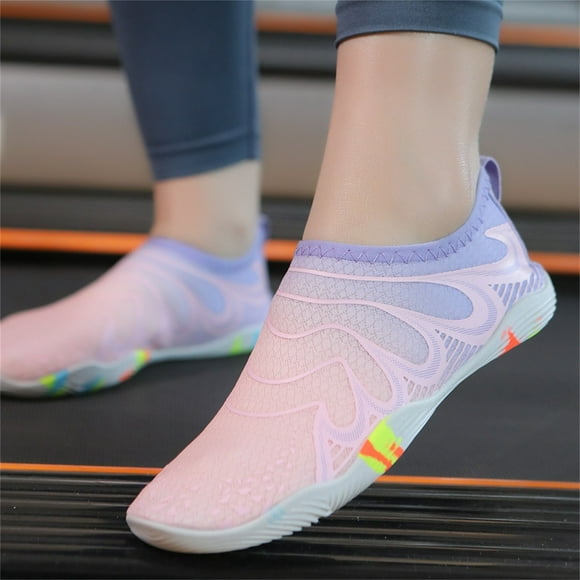 Pisexur Toddler Shoes,Kids Shoes,Baby Sandals,Kids Slippers Outdoor Children's Slip And Wear Barefoot Water Shoes Drying Soft Soled Swimming Shoes Water Shoes Purple,8 Years