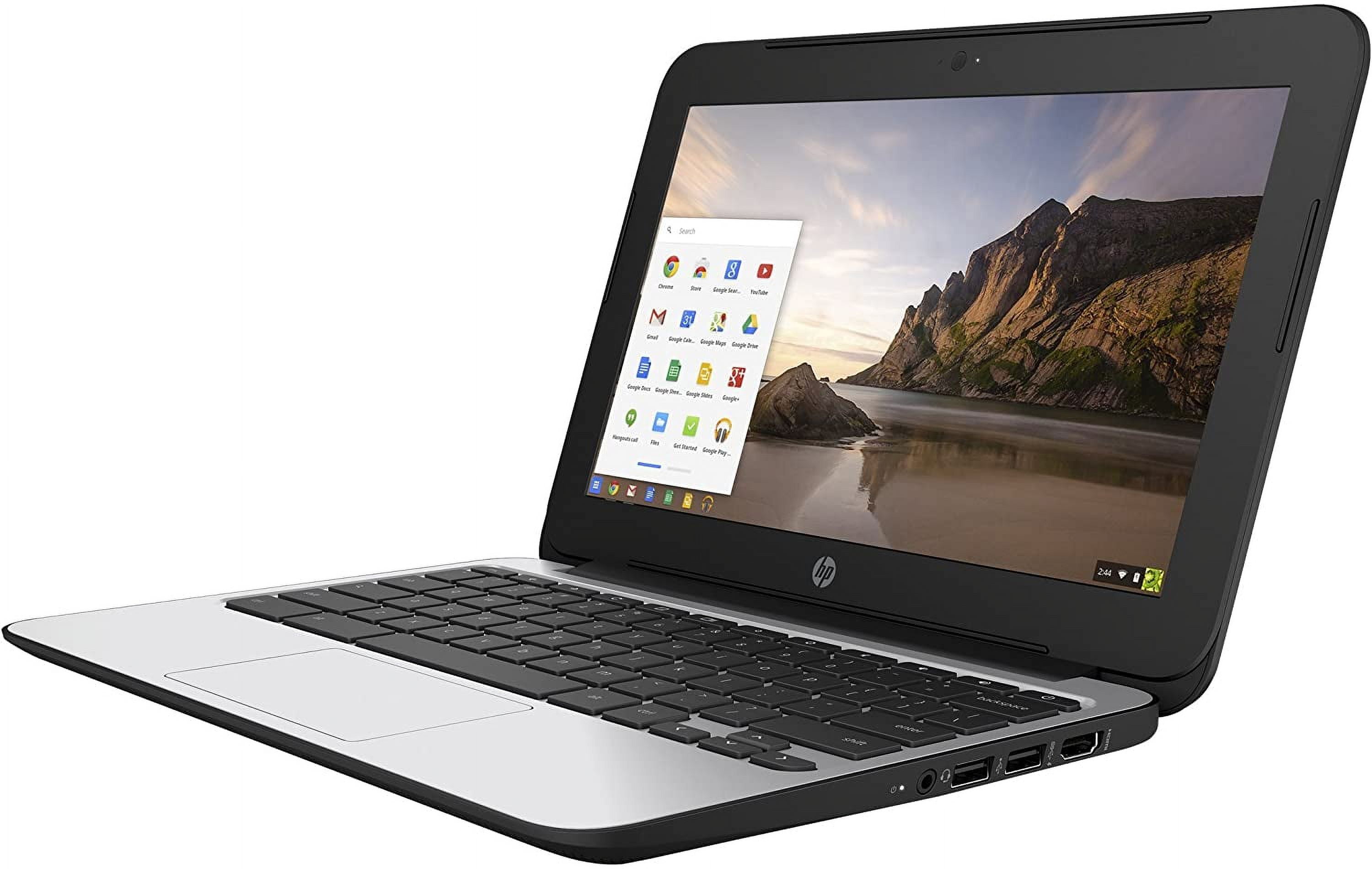 HP Chromebook 11 G4 Intel Celeron N2840 2.16GHz 4GB RAM 16GB SSD 11.6inch - Gray (Scratch and Dent)