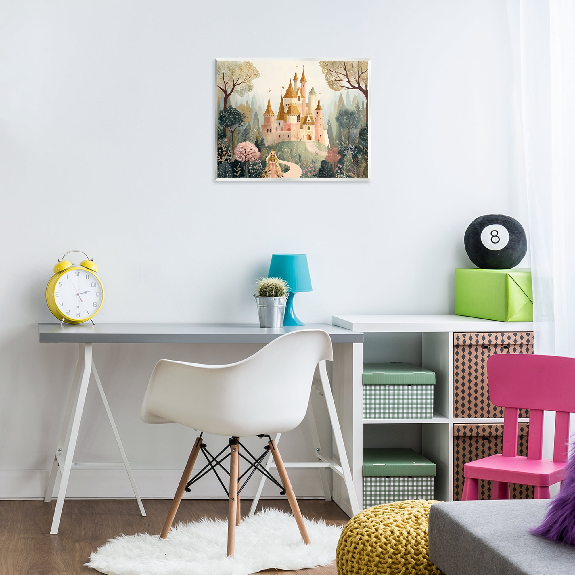 Stupell Industries Whimsical Castle Path Wall Plaque Art, design by Christine Simpson Art