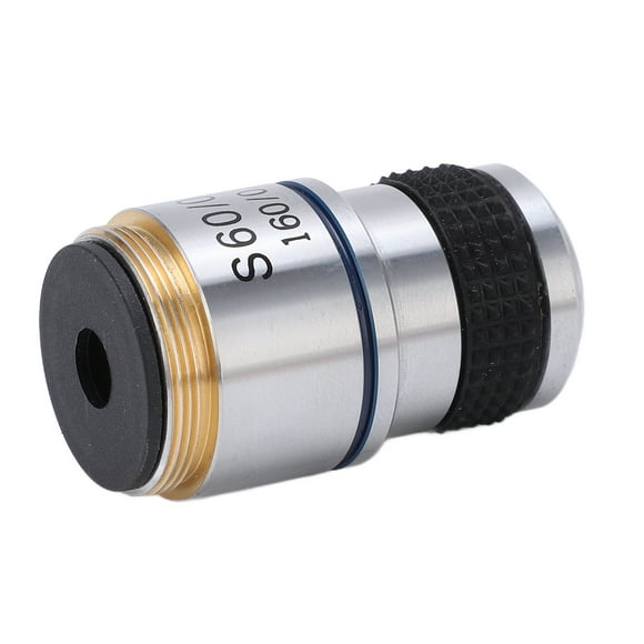 Biological Microscope Lens, High Definition Achromatic Objective Lens High Magnification High Light Transmittance For Microscope S60/0.85