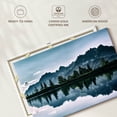 thumbnail image 6 of Elephant Stock Daylight Mountain Scenery Wall Art - Horizontal Canvas Wall Art - Living Room Wall Decor - Nature Canvas - Green And White Decor - 12" x 8", 6 of 8