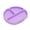 Lavender, variant on Bumkins Baby and Toddler Silicone Grip Dish, Kids Plate for Ages 6 months+ in Gray