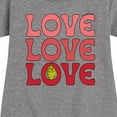 thumbnail image 3 of The Grinch - Grinch Love Stack  - Toddler & Youth Girls Fleece Dress, 3 of 5