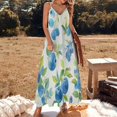 thumbnail image 2 of Various Fruits Design Sleeveless Dress Woman Fashion Long Dresses Women's Summer Suit Dress 2025, 2 of 7