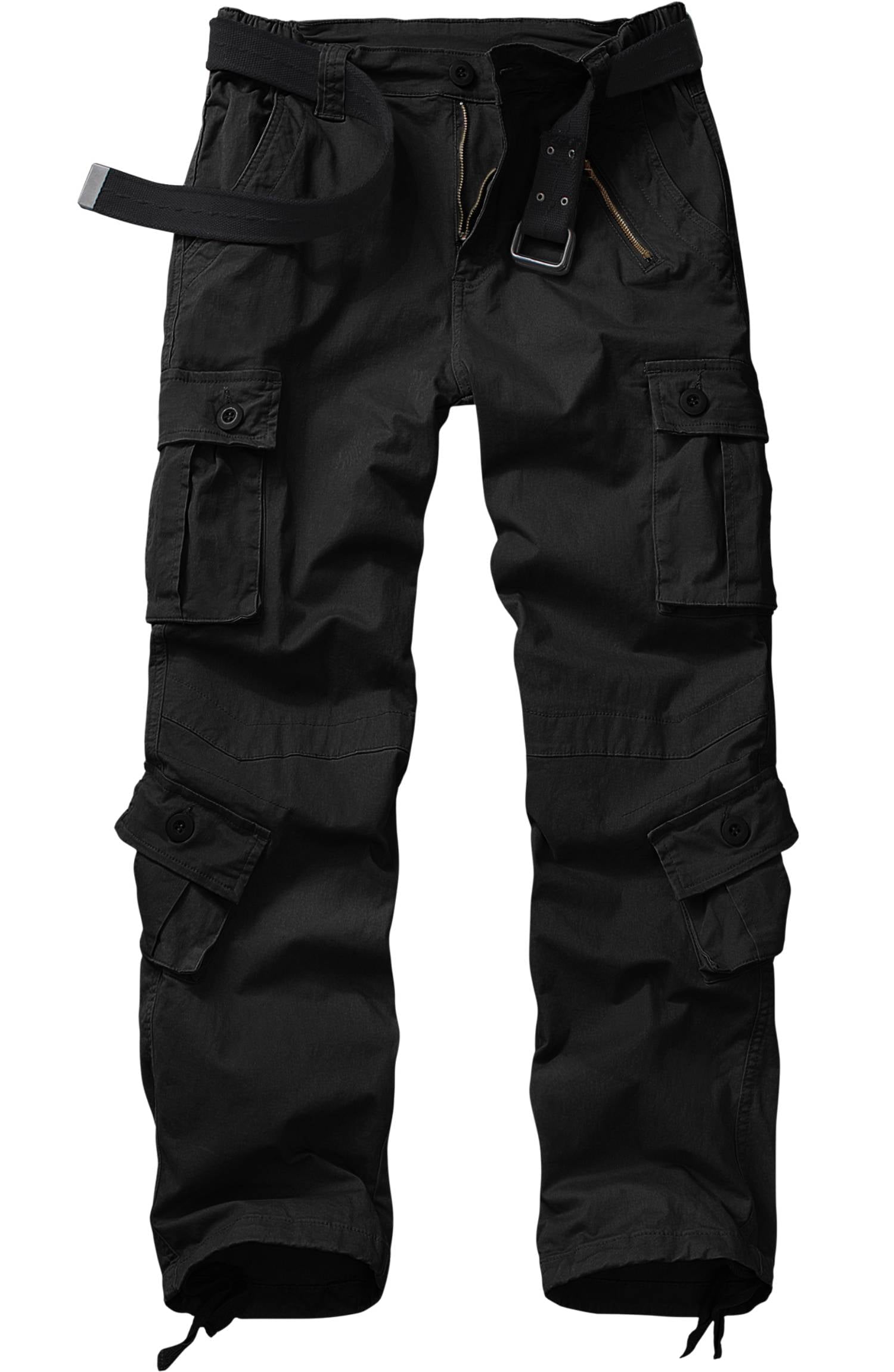 Women's Plus Size Relaxed Fit Cargo Pants - Walmart.com