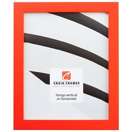 Craig Frames Confetti Modern Orange Picture Frame 17 x 22 Inch