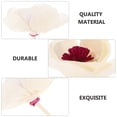 thumbnail image 3 of Shisuyan Aromatherapy Rattan Diffuser Sticks for Perfume Diffusion Beige Flower Shape Home Decoration, 3 of 8