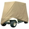 Armor Shield Golf Cart Protective Storage Cover, Fits 4 Passenger Car, Indoor/Outdoor, (Tan Color)