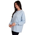 thumbnail image 3 of RBX Active Women's LuxeSoft Henley All-Season Pullover Sweatshirt, 3 of 5