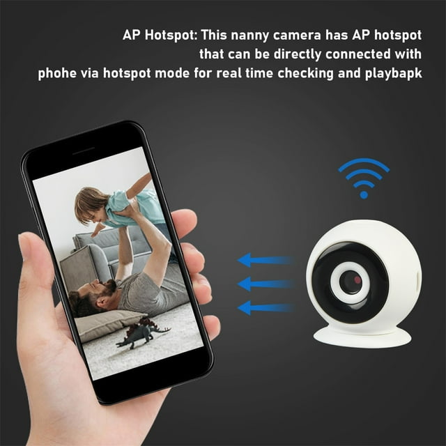Binmer Camera Two-way Voice-to-speaker Security Monitor Wireless WiFi Camera