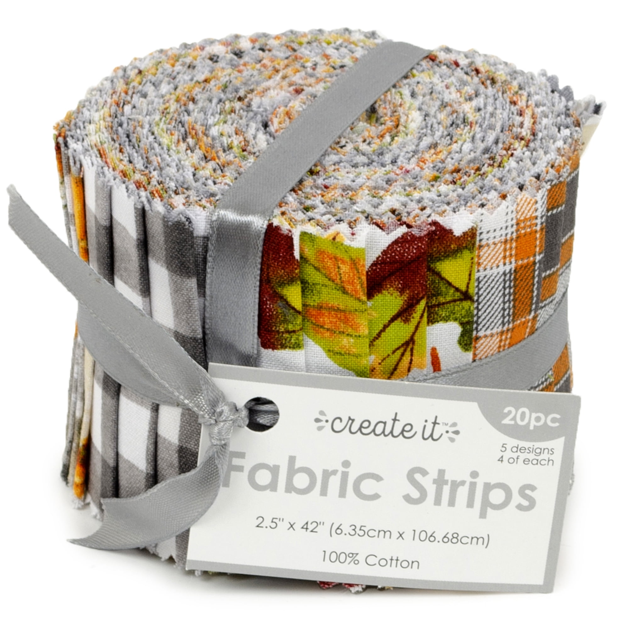 Create It by Fabric Editions Inc, 100 Cotton, 2.5"x42" PreCut Fabric
