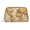 Gold, variant on Waterproof PU Leather Toiletry Cosmetic Bag Vintage Style World Map Portable Travel Makeup Organizer Bag for Women Gold
