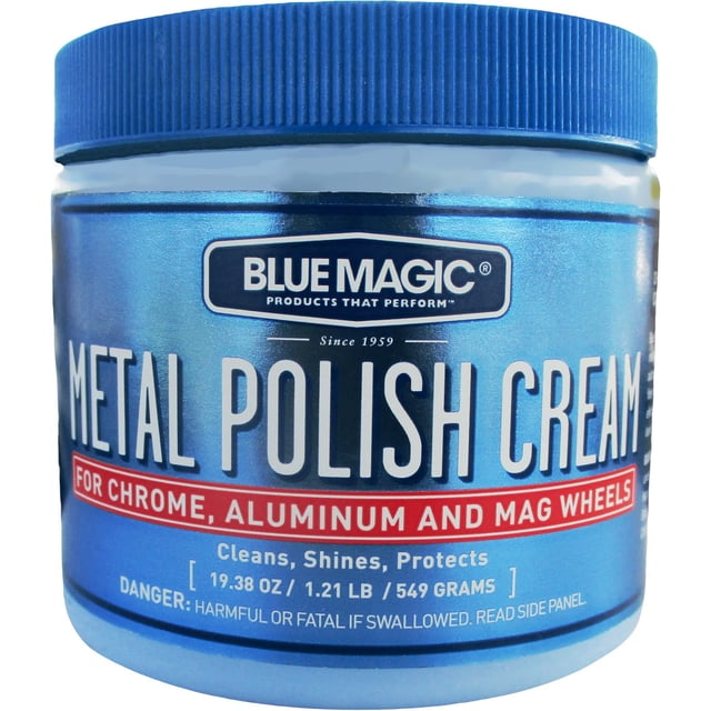 BlueMagic 500-06 Metal Polish Cream - 19 3/8 oz.