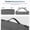 Black, variant on Zipper Laptop Bag 13-16 inch, Laptop Sleeve, Laptop Case Wear Resistance Shockproof Soft Padded Cover Carrying Computer Bag, Gray