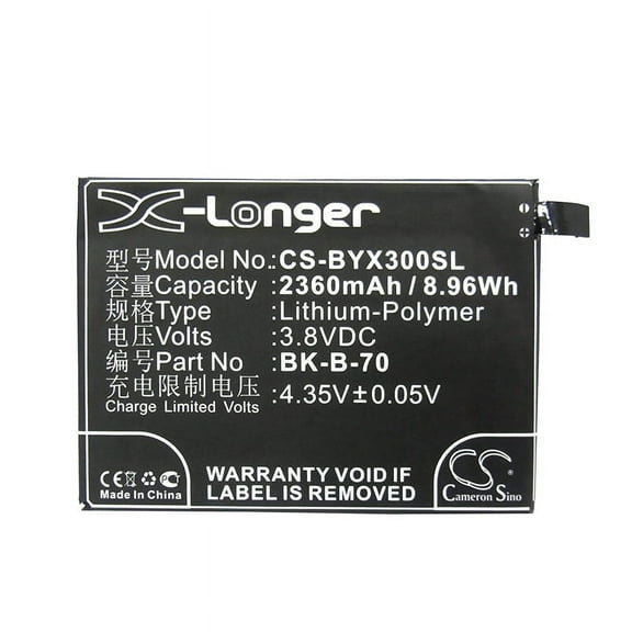 2360mAh BK-B-70 Battery for BBK PD1227L xShot X3V xShot X3F xShot X3L