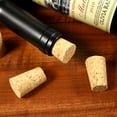 thumbnail image 5 of FUEENIRVA 10Pcs Khaki Cork Wine Bottle Stoppers Leak Proof Air Tight Seal for Wine and Beer, 5 of 6