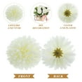 thumbnail image 2 of 50 crisantemos artificiales para decoración de fiestas, bodas y eventos., 2 of 7