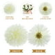 thumbnail image 2 of 50 crisantemos artificiales para decoración de fiestas, bodas y eventos., 2 of 7