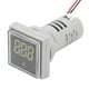 thumbnail image 4 of Pantalla LED de 22 mm Indicador de señal de corriente CA Indicador de amperímetro digital 0-100A AC220V (blanco), 4 of 9