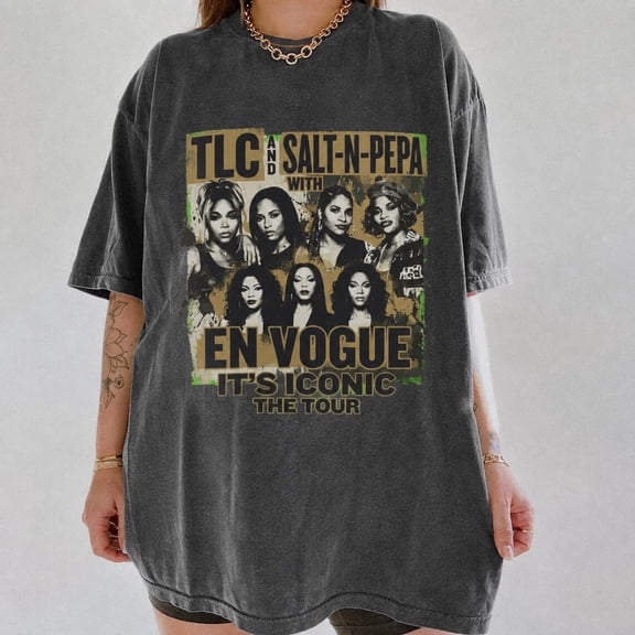 TLC Salt-N-Pepa En Vogue Tour T-Shirt, It's Iconic Tour Tee
