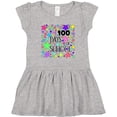 thumbnail image 3 of Inktastic 100 Days of School Pastel Stars Girls Toddler Dress, 3 of 5
