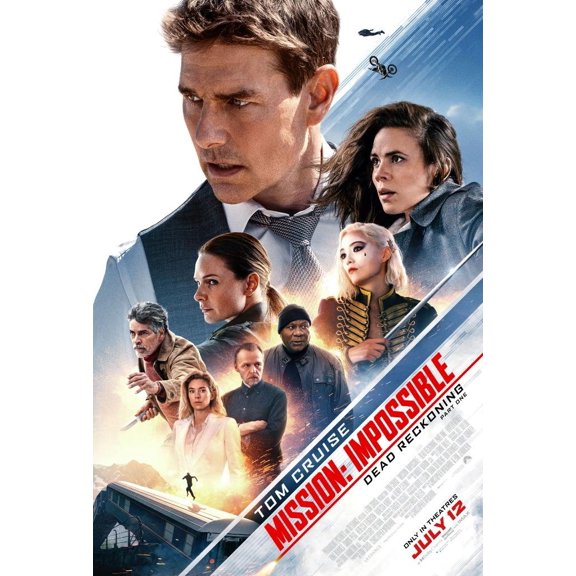 Mission Impossible Dead Reckoning Part One Movie Poster Glossy Quality Paper No Frame Photo Art Print Size 27x40