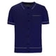 thumbnail image 4 of pstuiky camiseta de hombre, Camisa de punto con botones y manga corta para hombre, chaqueta fina con cuello vuelto camisetas de hombre l, 4 of 6