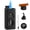 Black, variant on All in One Adjustable Jet Flame Cigar Torch Lighter, Black (Sold Without Gas) 