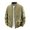 Khaki, variant on Men's Lightweight Jackets Casual Full Zip Windbreakers Coats Track Jackets Spring Fall Golf Baseball Bomber Coats Big and Tall Dark Green XXL