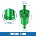 thumbnail image 4 of Filtros de combustible en línea universales para gasolina para motores pequeños, bicicleta, UTV, motocicleta verde de Bargains Únicos, 4 of 7