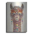 thumbnail image 1 of Luxe Metal Art 'Hippie Llama II' by Carolee Vitaletti Metal Wall Art, 16"x24", 1 of 7