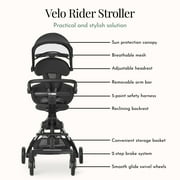 Evolur Velo Rider Stroller, Caviar