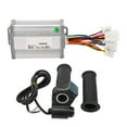 thumbnail image 1 of Motor Controller and Throttle Grip, Long Lasting Fast Heat Dissipation Motor Controller Kit Circuit Protection 800W 48V  for Scooters, 1 of 7